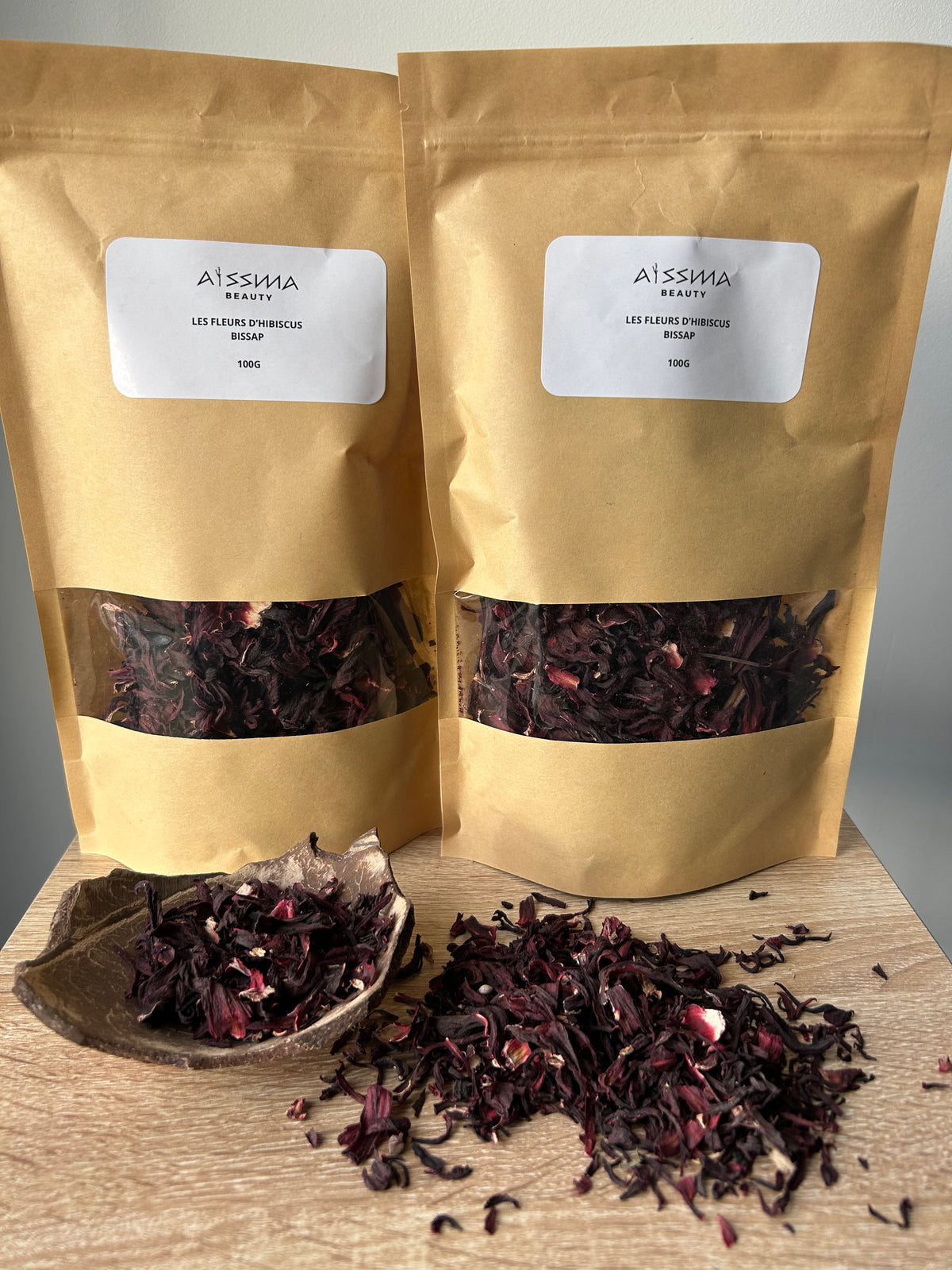 La Fleur séchée d'Hibiscus (Bissap)